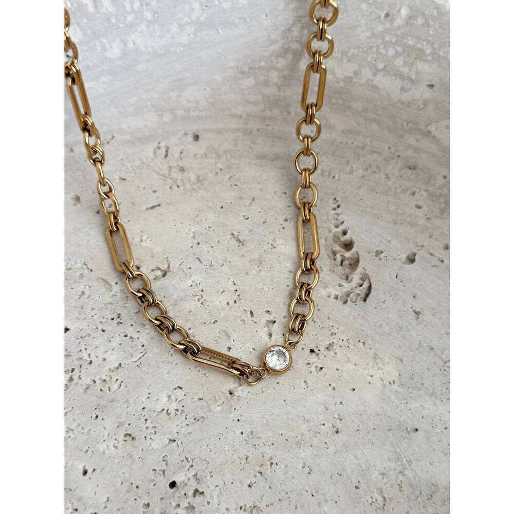 NEW CHANSUTTPEARLS women's melissa necklace in gold